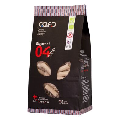 Organic pasta - 04 Rigatoni (500g bag)