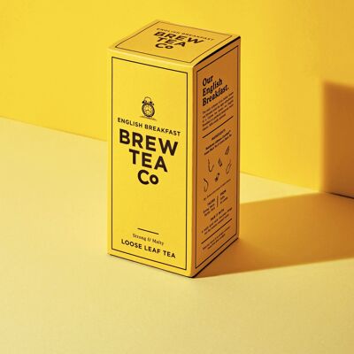 English Breakfast Tea - Fuerte y malteado - Té de hojas sueltas 113g