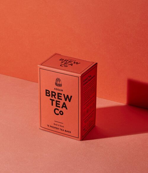 Assam Tea - Bold & Rich - 15 Proper Teabags