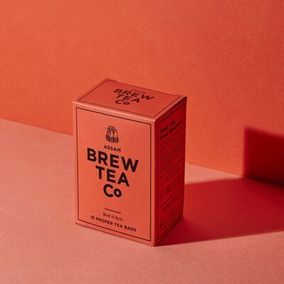 Assam Tea - Audace e ricco - 15 bustine di tè adeguate