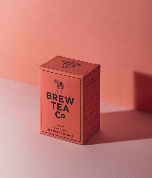 Chai Black Tea - Spiced & Bright - 15 Proper Teabags