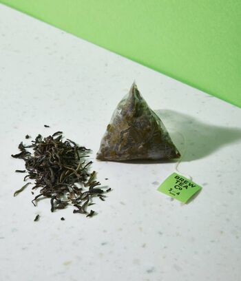 Thé vert du Yunnan - Herbeux et houblonné - 15 sachets de thé appropriés 2