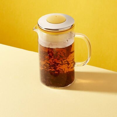 Brew Tea Co Teapot for 1 Yellow