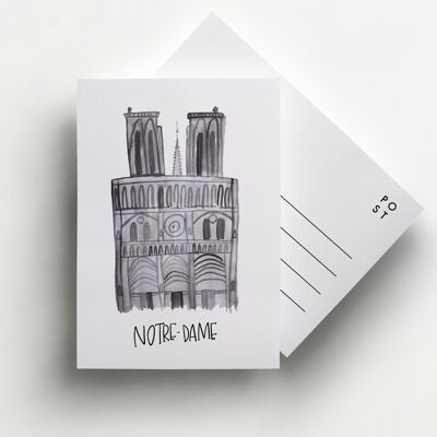 Cartolina di Notre-Dame Parigi