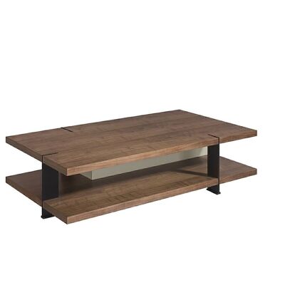 Coffee table fog and walnut model 2103