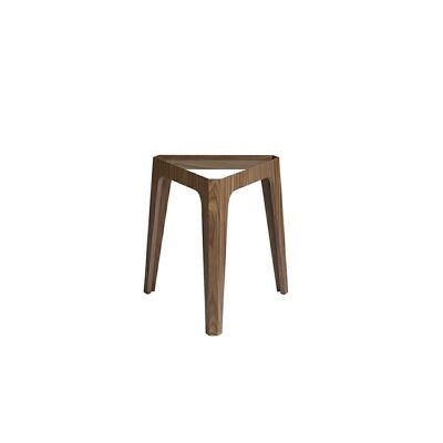 Corner table with walnut structure model 2106