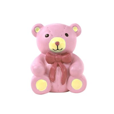 Teddybär Harz Tortenaufsatz Rosa