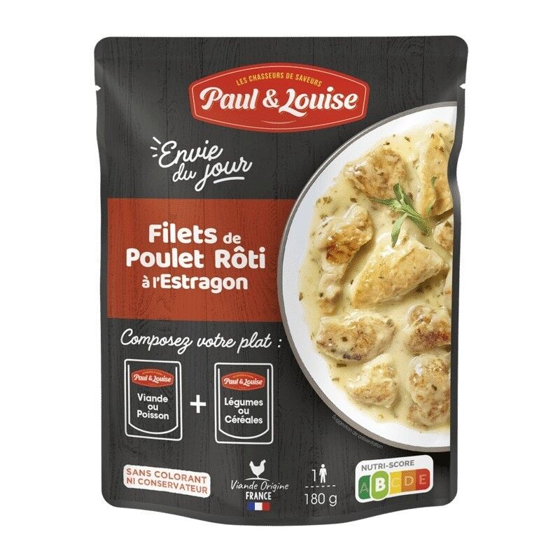 Filets de Poulet Rôti à l'Estragon (180g)