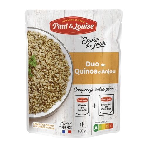 Duo de Quinoa d'Anjou (180g)