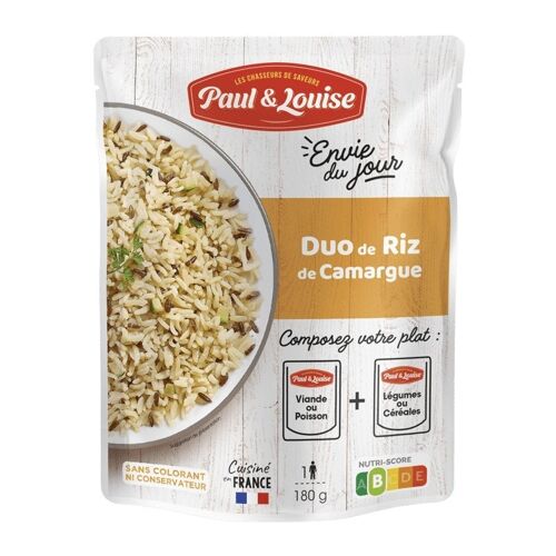 Duo de Riz de Camargue (180g)