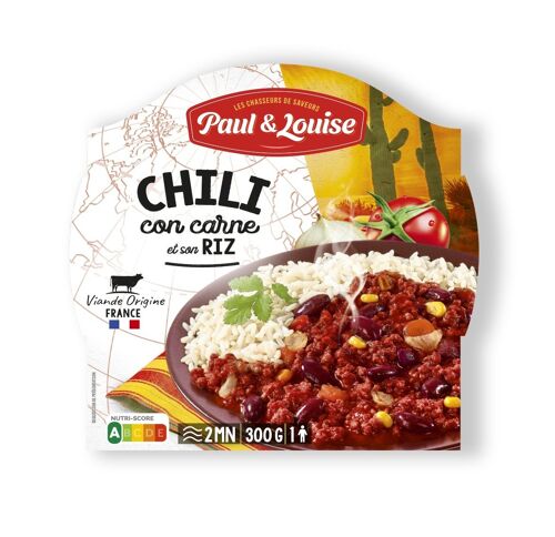 Chili Con Carne Et Son Riz (300g)