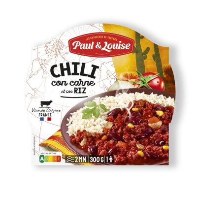Chili Con Carne And Its Rice (300g)