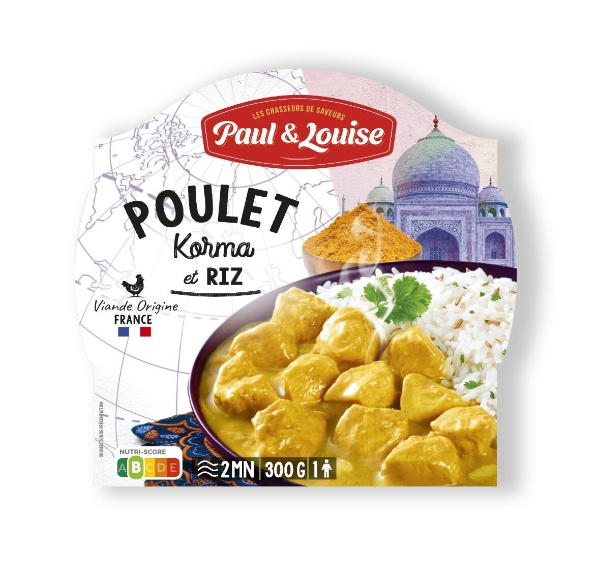 Pollo Korma E Il Suo Riso (300g)