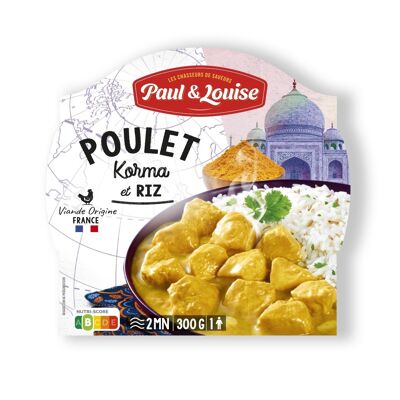 Chicken Korma And Its Rice (300g)