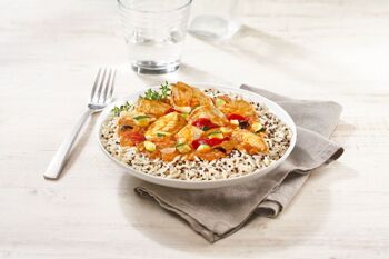 Poulet basquaise et son riz (300g) 2