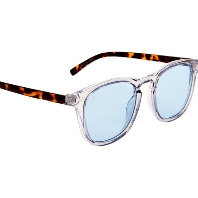 CLASSIC ROUND STYLE WITH BLUE LENSES - JP18713