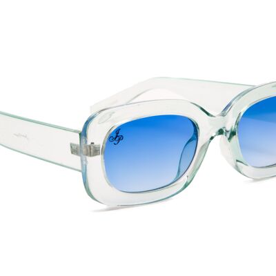 CHUNKY RECTANGLE FRAMES IN CRYSTAL BLUE | JP18769
