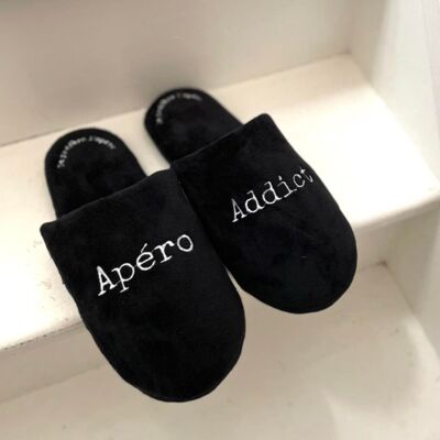 Ideal gift: Apéro Addict men's slippers