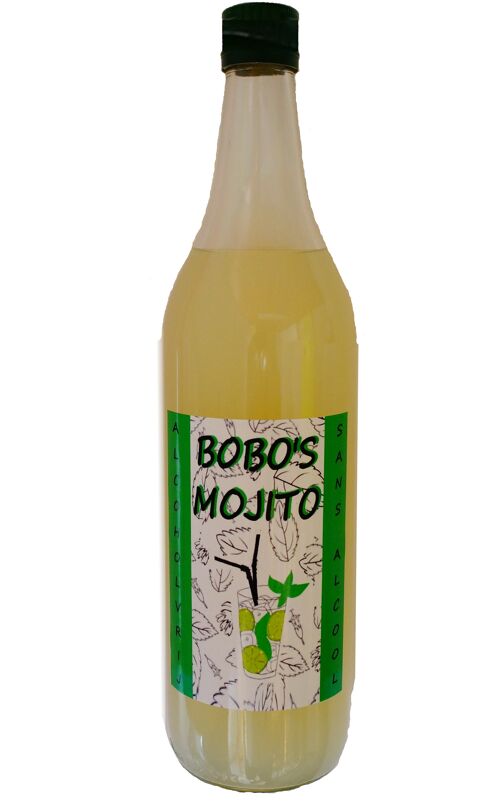 Bobo's Mojito Alcohol Free 1000ml.