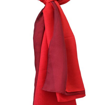 Stola Pareo Voile Poly 100% Dis 53361 Var Rosso