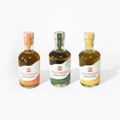 DISCOVERY TRIO - 36 BOTTLES OF ORGANIC OLIVE OIL 200 ML