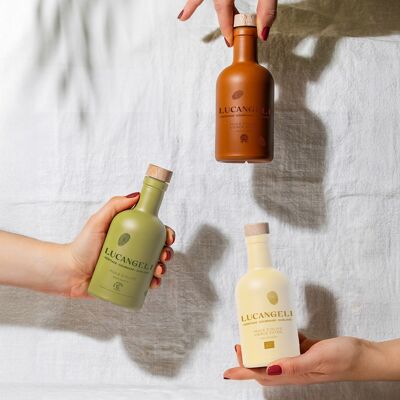 DISCOVERY TRIO - 18 BOTTLES OF ORGANIC OLIVE OIL 200 ML