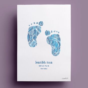 Leanbh Nua Gorm | Nouveau bébé bleu 1