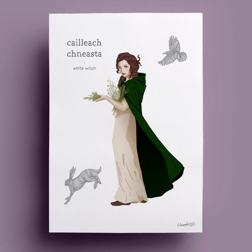 Cailleach Chneasta | White Witch