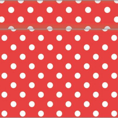 Table runner Anton in red made of Linclass® Airlaid 40 cm x 4.80 m, 1 piece