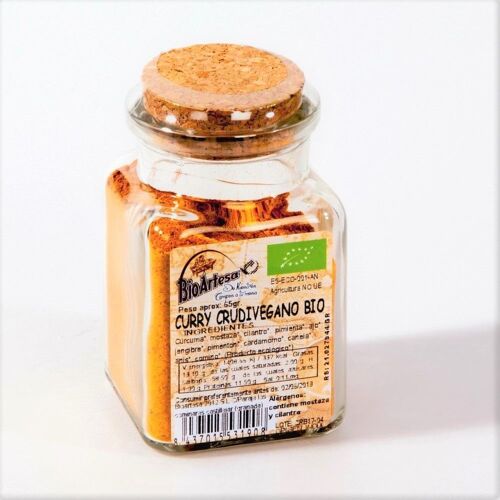 CURRY CRUDIVEGANO BIO 65GR