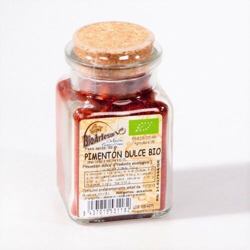 PIMENTON DULCE BIO 80GR