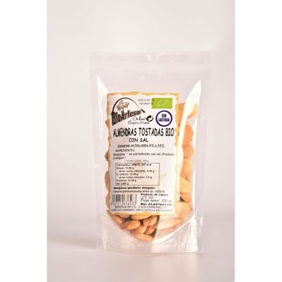 TOASTED SKINLESS ALMOND WITH BIO SALT 100GR