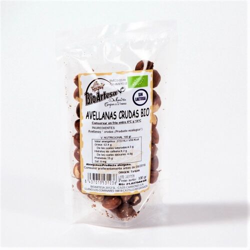 AVELLANAS CRUDAS BIO 100GR