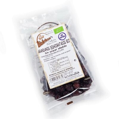 ORGANIC DEHYDRATED RED CRANBERRY 100GR