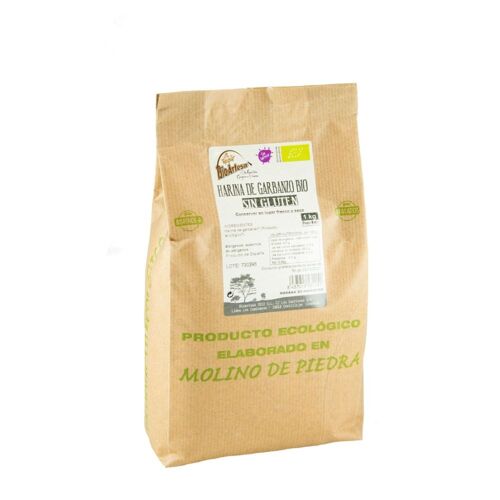 HARINA DE GARBANZO SIN GLUTEN BIO 1KG