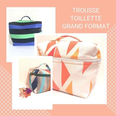 Trousse de toilette grand format