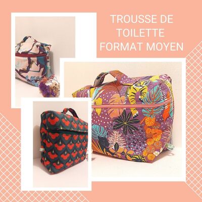 Trousse de toilette - Format "Le compromis"