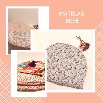 Matelas Bébé Topponcino d'inspiration Montessori