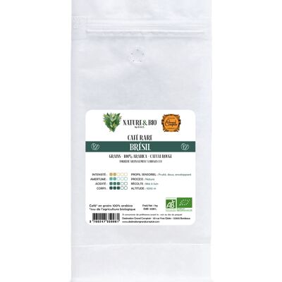 Caffè Raro Brasile Chicco biologico kg Nature&Bio By DGC