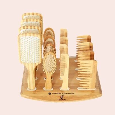 Installation of Bamboo Brushes and Combs