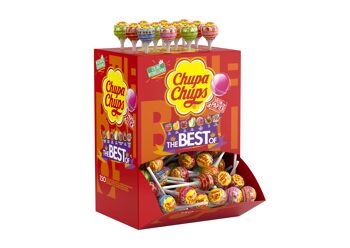 Compra Chupa Chups - Scatola di cartone 150 The Best Of Lollipops - Lecca  Lecca Polpa di Frutta + Cola e Lecca Lecca al Latte - Bastoncino di Carta -  Ideale per