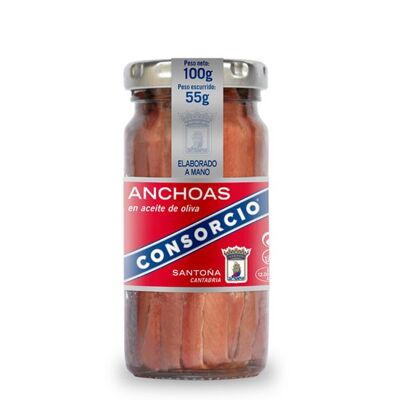 Anchovy Fillets HO Box 74g CONSORCIO - Btes Rouges / KP