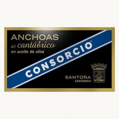 Filetes de Anchoa HO Caja 74g PLATINO - Btes Noires / KP