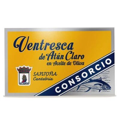 Atún Entero HO Caja Metálica 111g CONSORCIO / KP