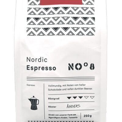 No. 8 espressos nórdicos