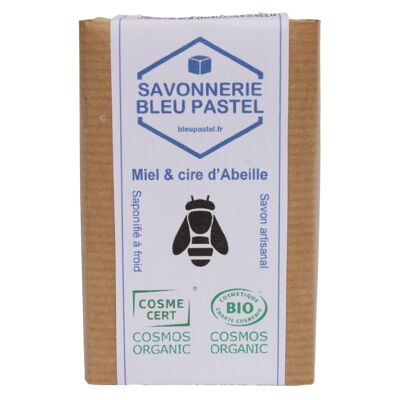 6 Savons Miel & Cire d'Abeille certifié Bio* 6X100g