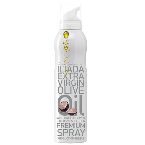 Huile d'Olive 200ml Spray ILIADA à la Truffe