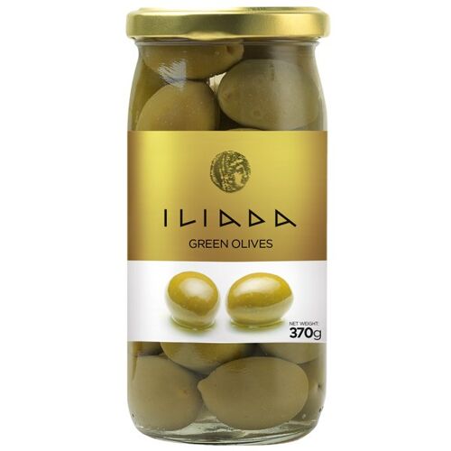 Olives Vertes Grece Bocal 370g ILIADA / K