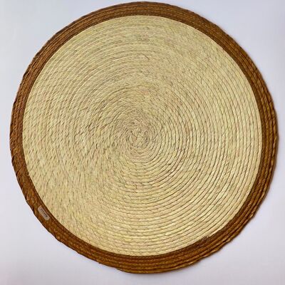 Nappe ronde avec bordure - 7