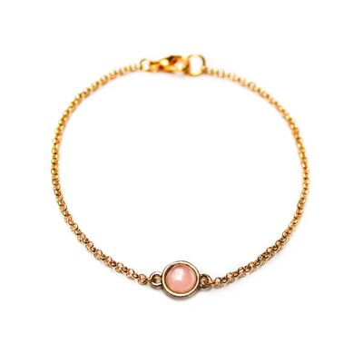 Livia bracelet - pink gold